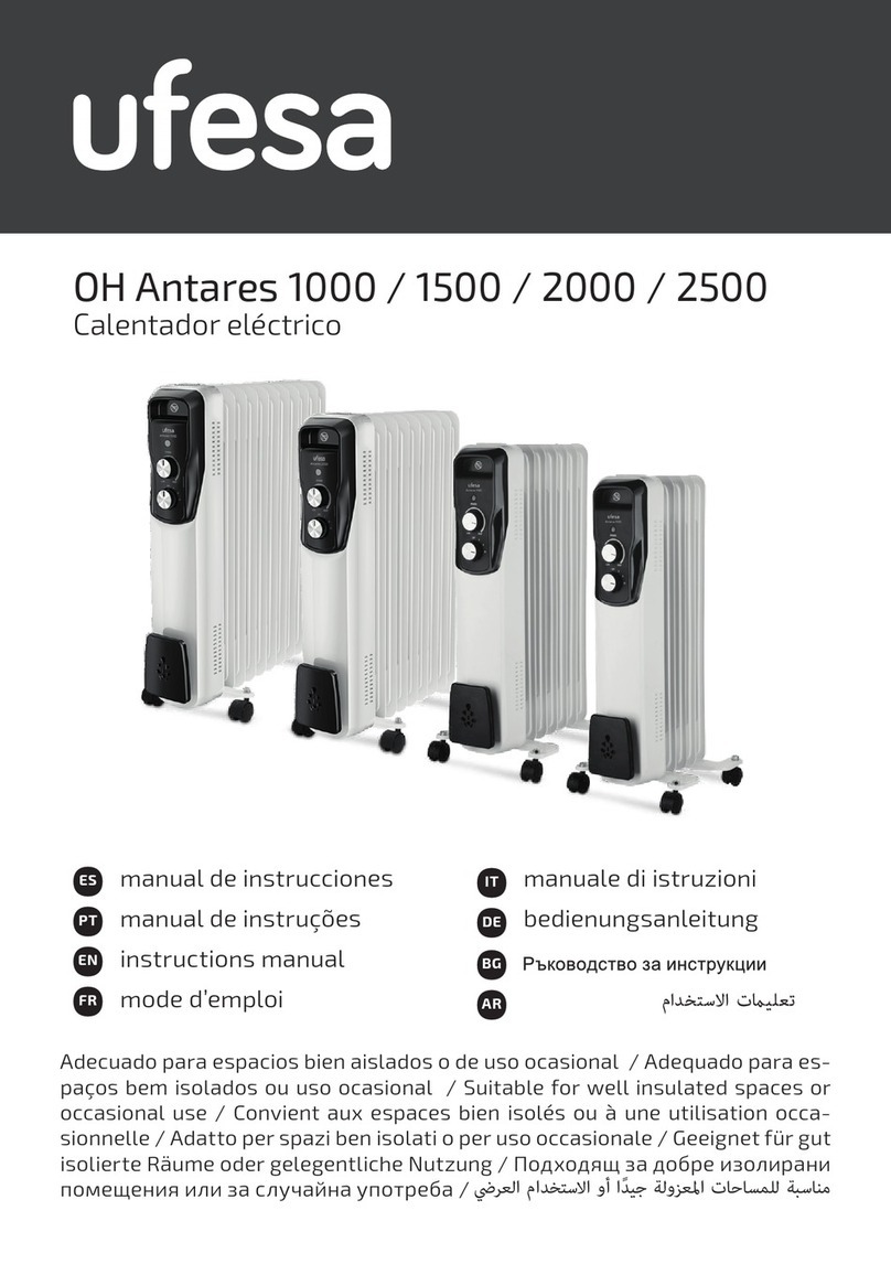 UFESA OH Antares 1000 User manual