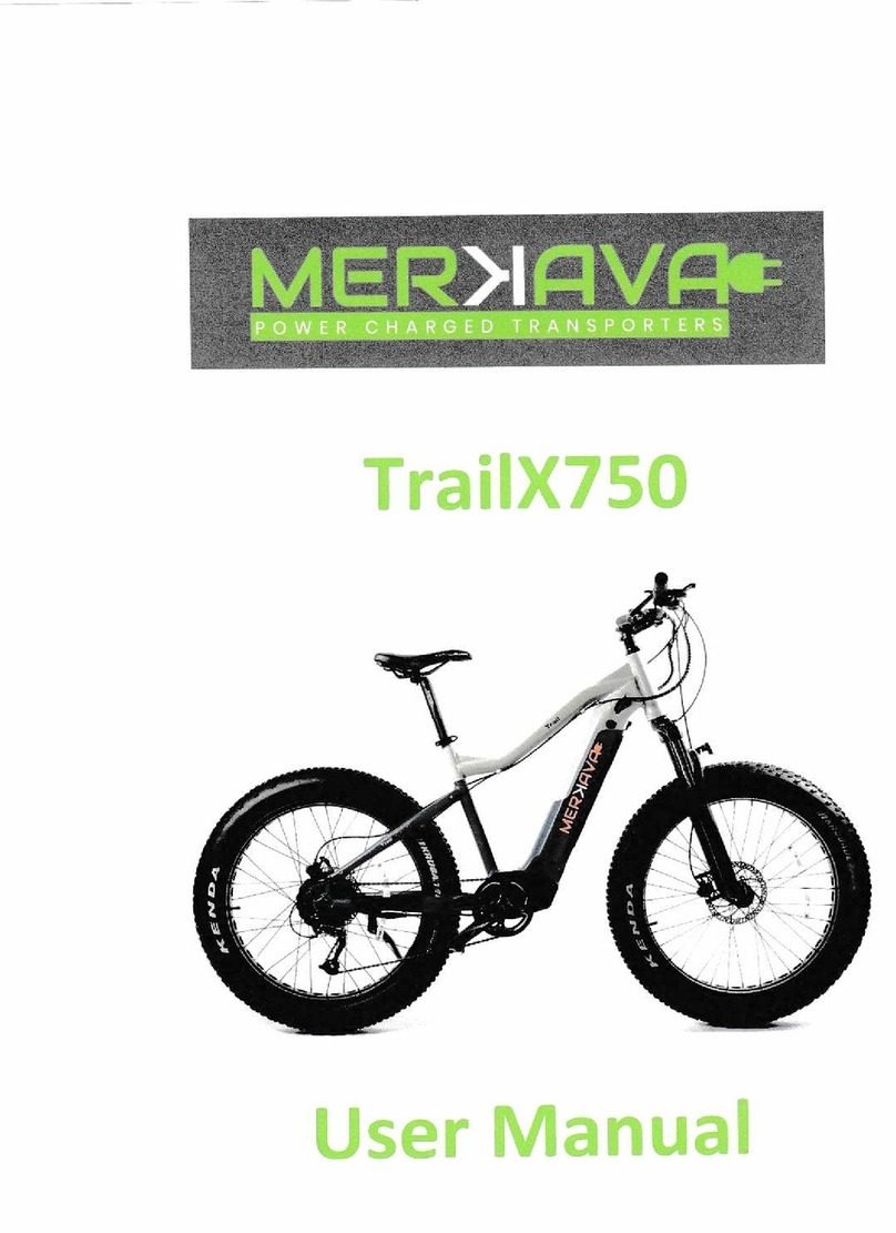 Merkava TrailX750 user manual