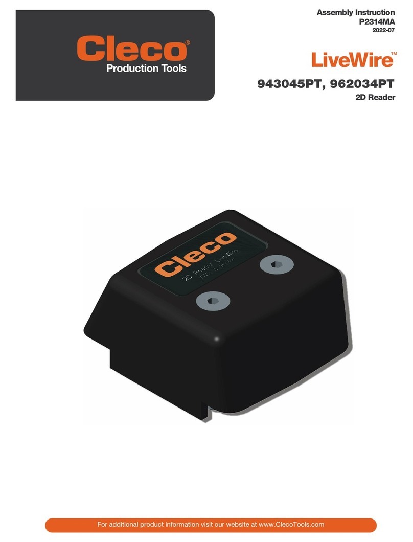 Cleco LiveWire 943045PT Assembly instruction
