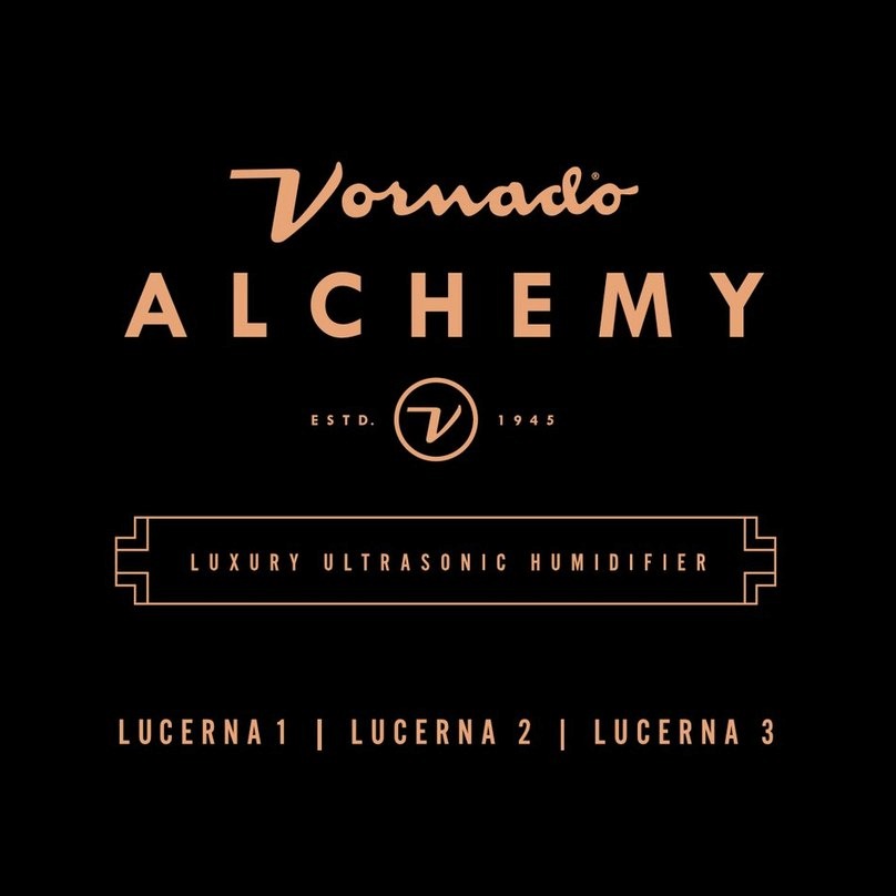 Vornado ALCHEMY LUCERNA 1 manual