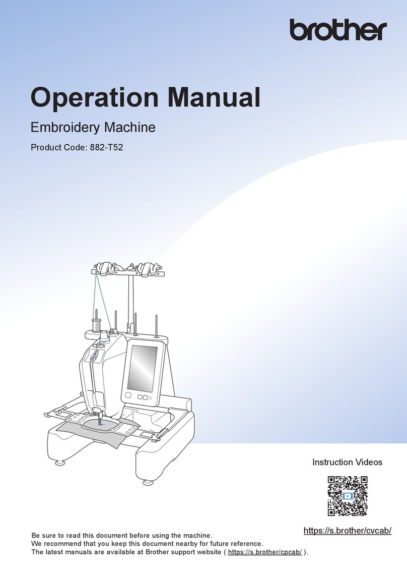Brother 882-T52 Operation manual