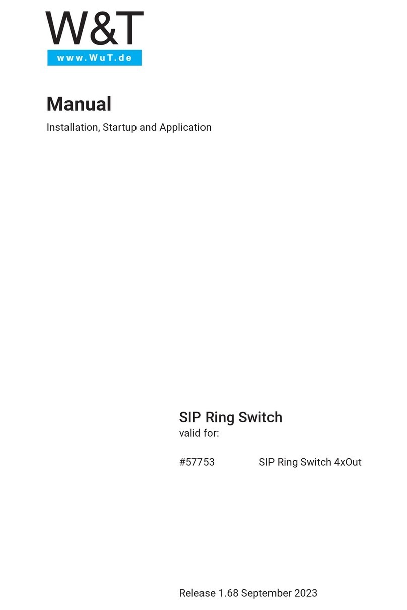 W&T 57753 User manual