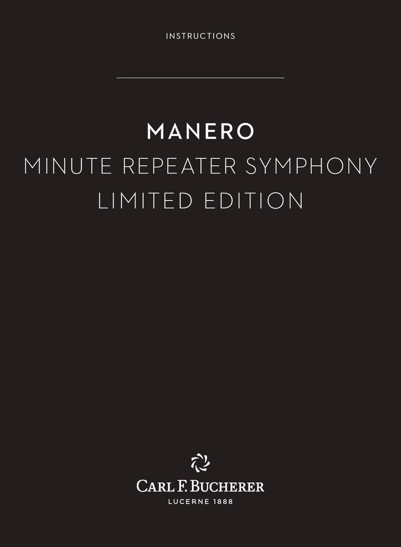 Carl F. Bucherer MANERO MINUTE REPEATER SYMPHONY LIMITED... instructions