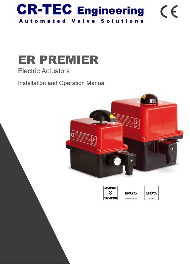 CR-Tec ER PREMIER ER20 User manual