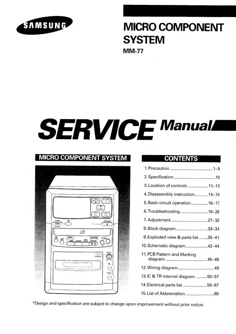 Samsung MM-77 User manual