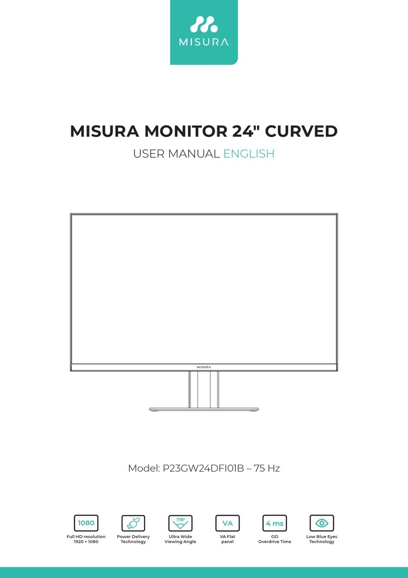 MISURA P23GW24DFI01B User manual MISURA P23GW24DFI01B User manual