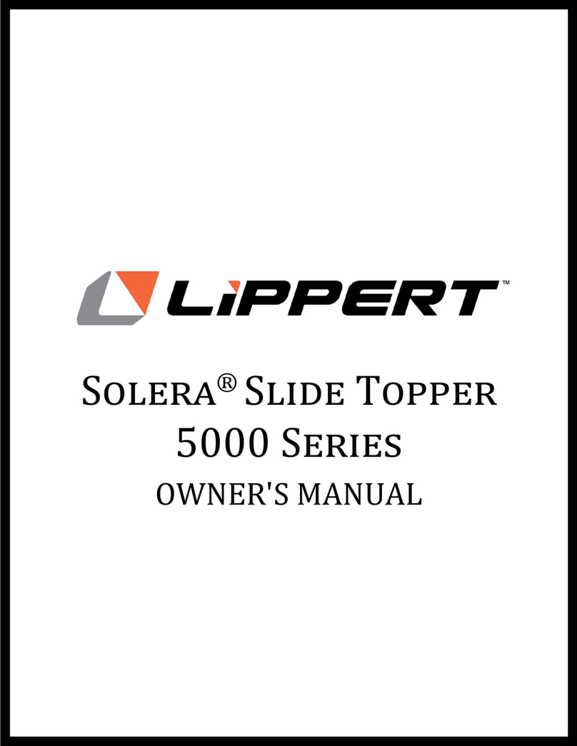 Lippert Solera 5000 Series owner's manual
