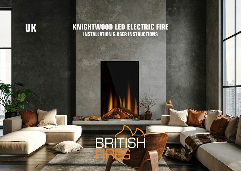 British Fires KNIGHTWOOD Assembly Instructions