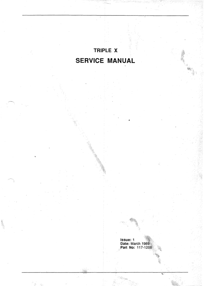 Torch Triple X Service manual