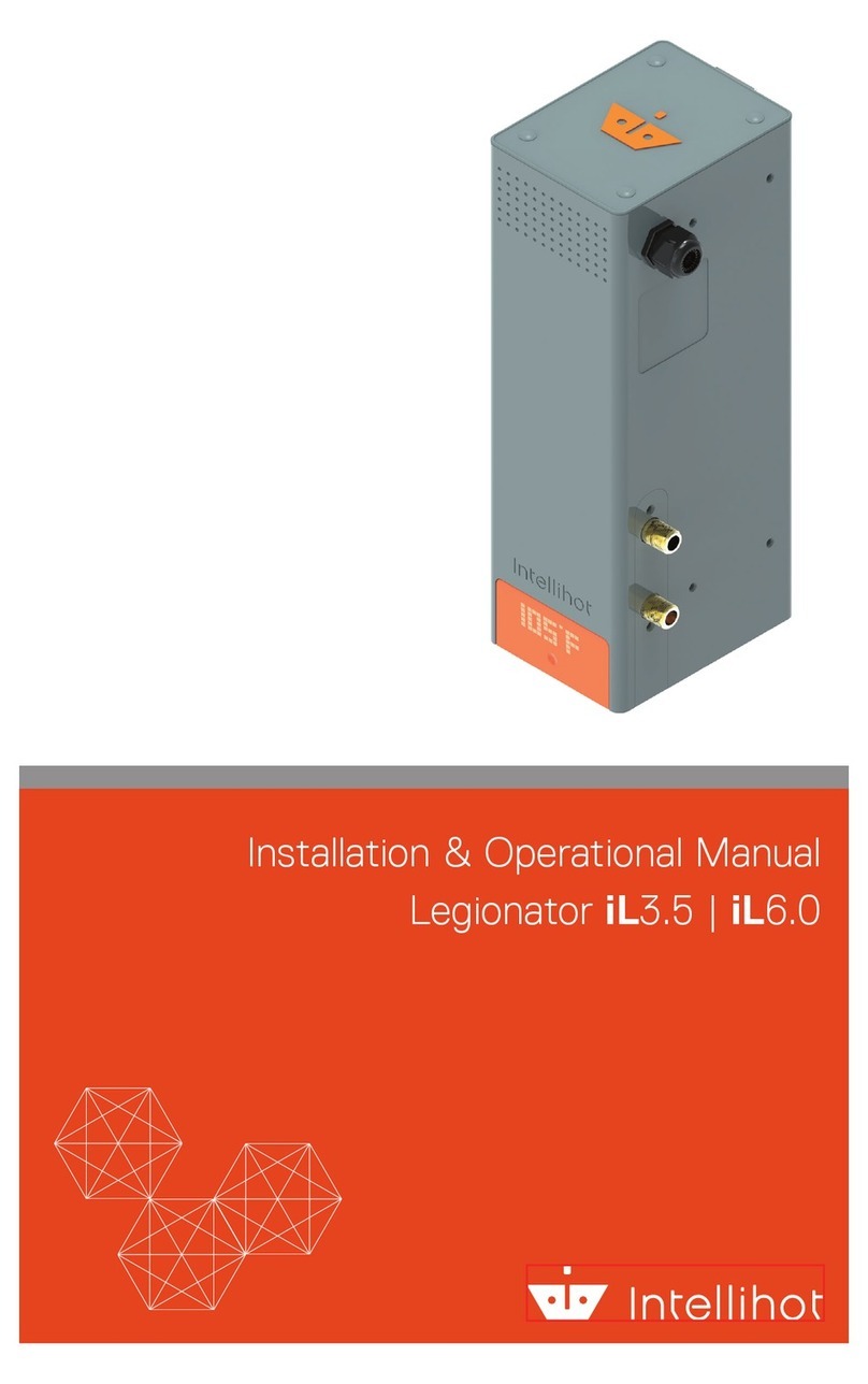 Intellihot Legionator iL3.5 Quick start guide