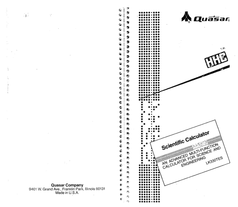 Quasar HHC manual
