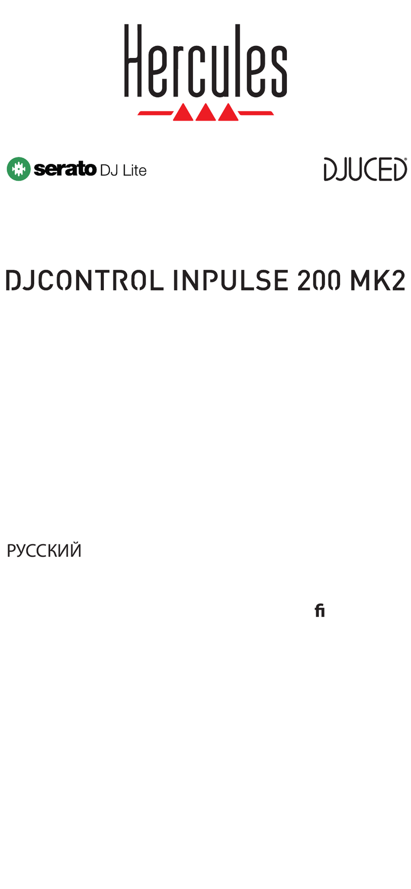 Hercules DJCONTROL INPULSE 200 MK2 User manual Hercules DJCONTROL INPULSE 200 MK2 User manual