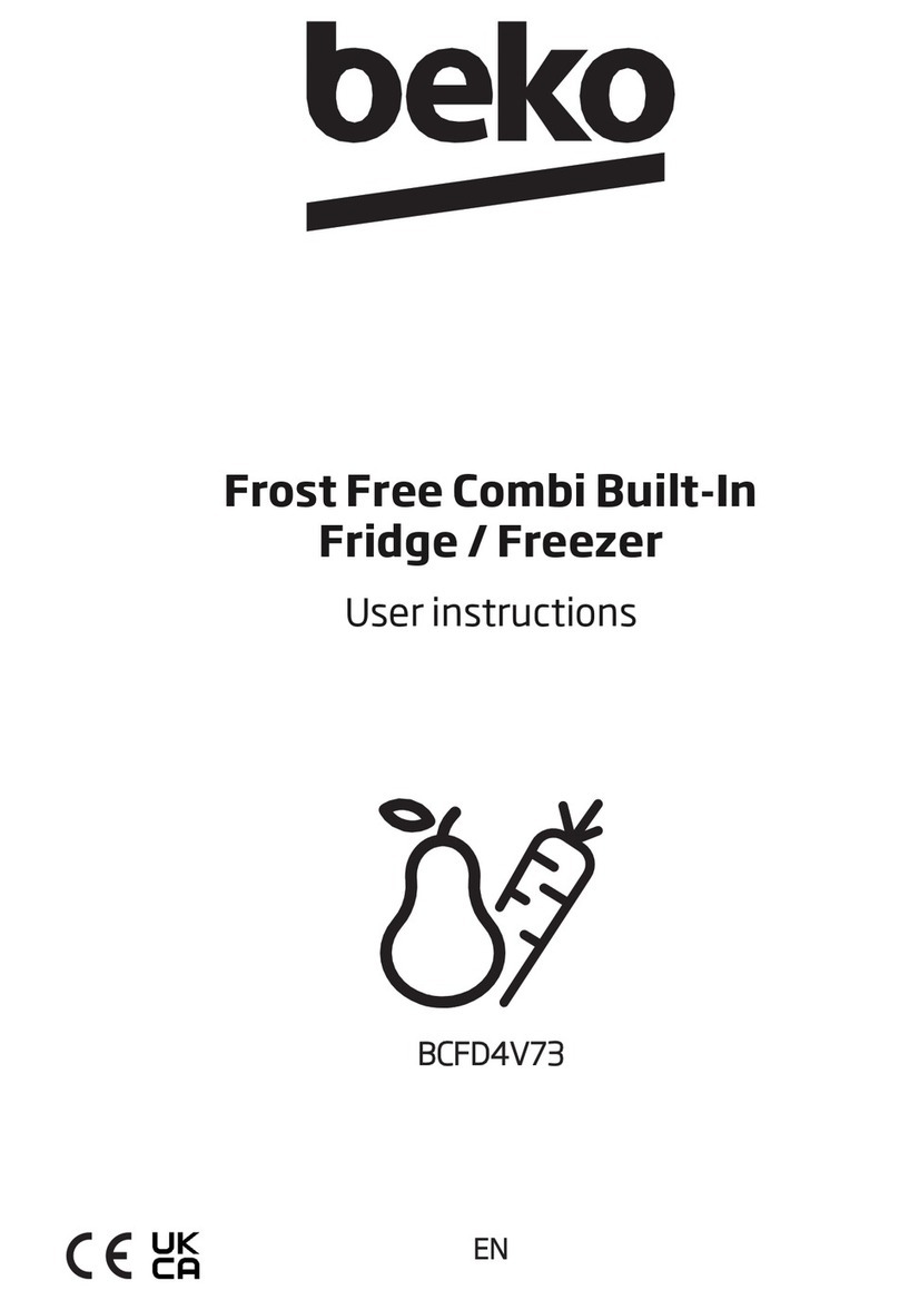 Beko BCFD4V73 User manual