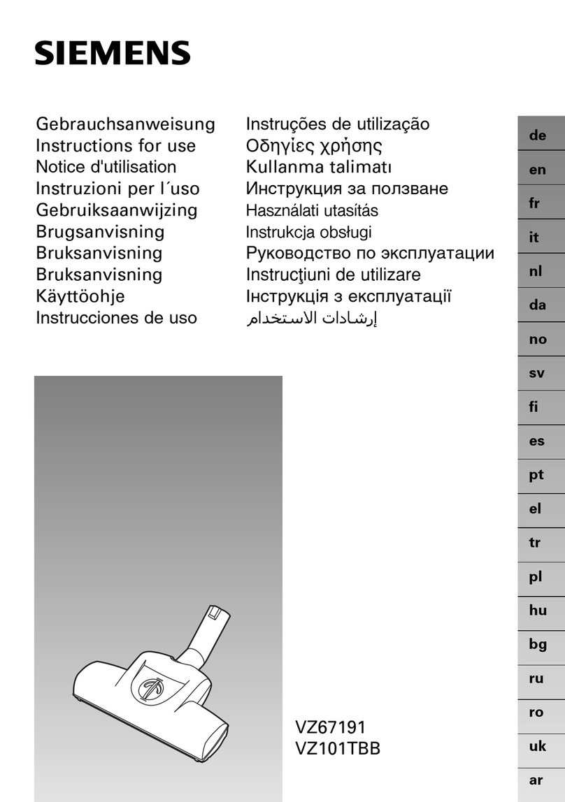Siemens VZ67191 User manual