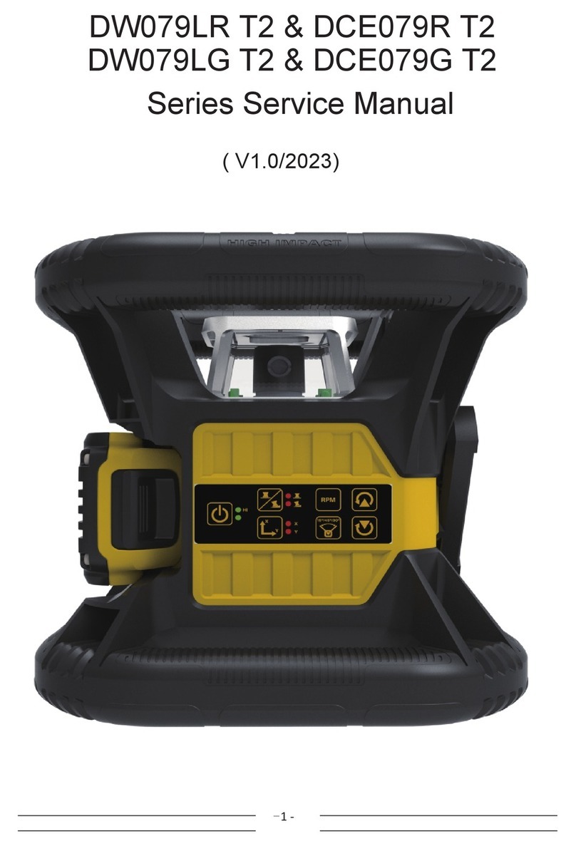 DeWalt DW079LR T2 Series User manual