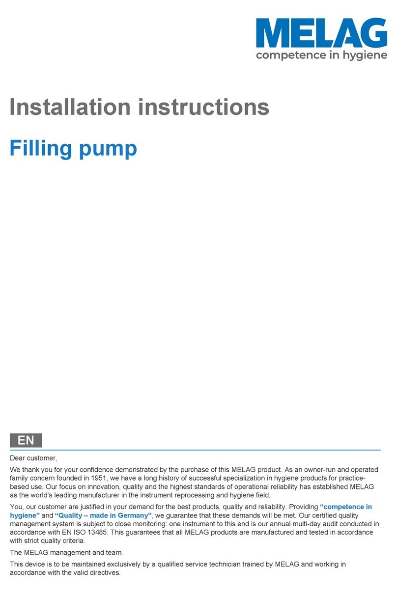 MELAG ME65010 installation instructions