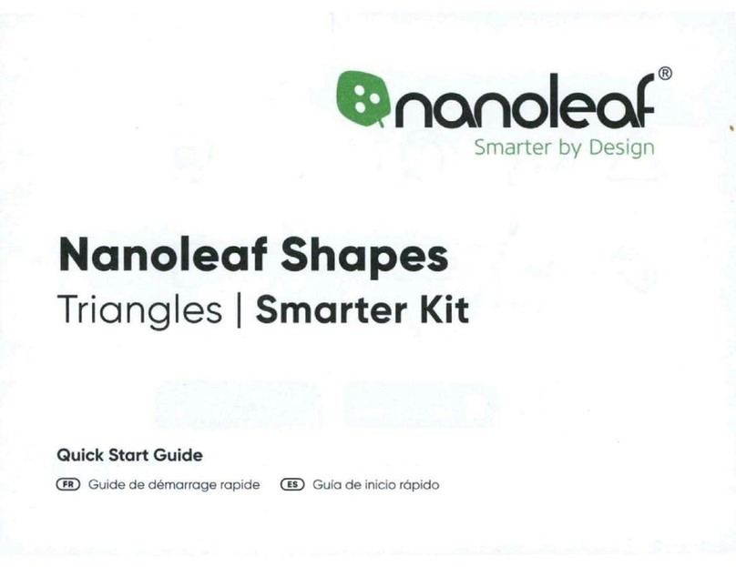 Nanoleaf Shapes Triangles / Smarter Kit User manual