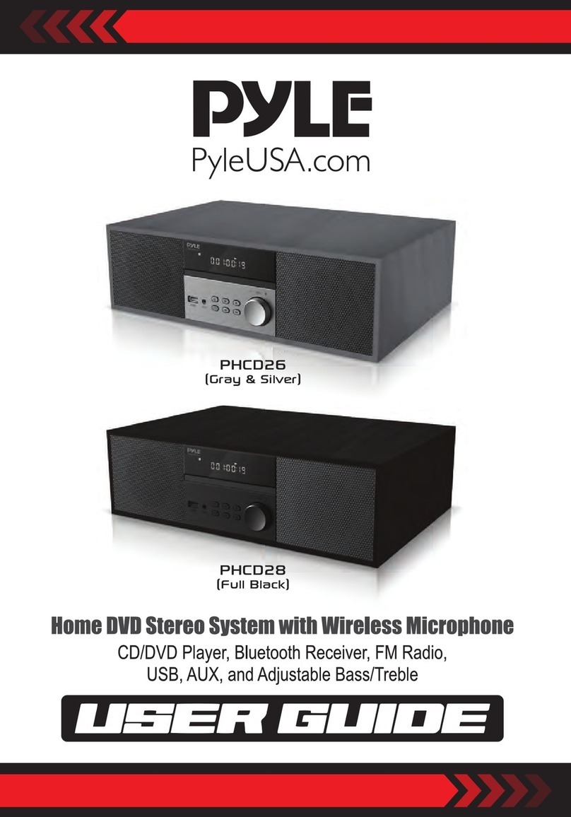 Pyle PHCD26 User manual