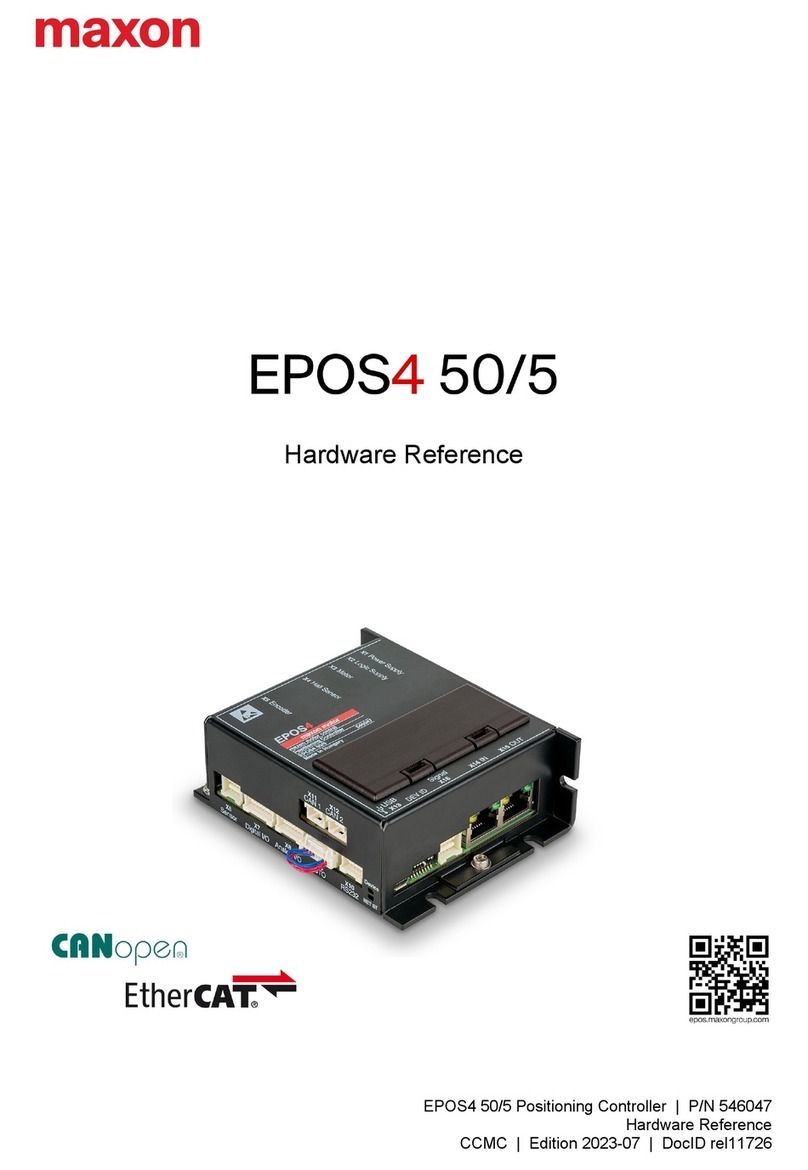 Maxon EPOS4 50/5 Application guide