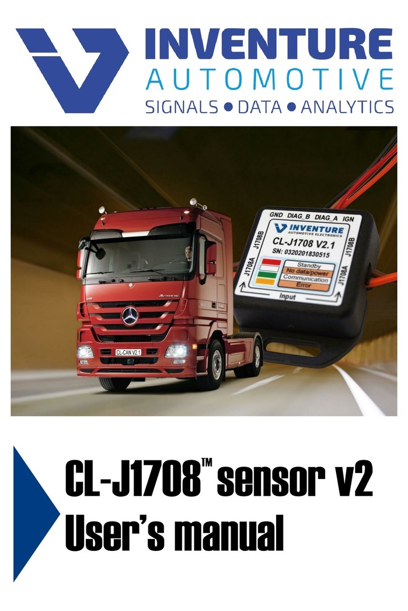 Inventure Automotive CL-J1708 user manual