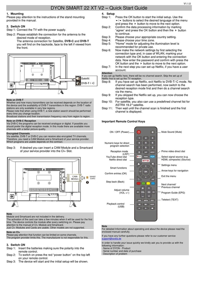 Dyon SMART 22 XT V2 User manual