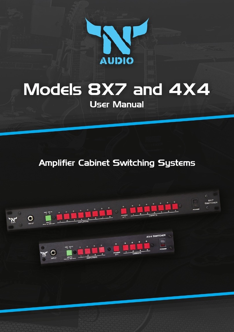N-audio 8X7 user manual