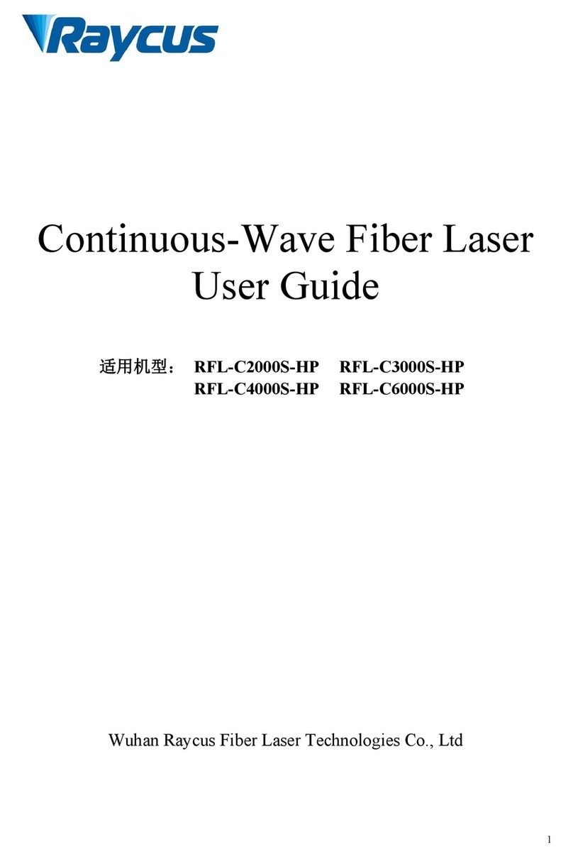 Raycus RFL-C2000S-HP User manual