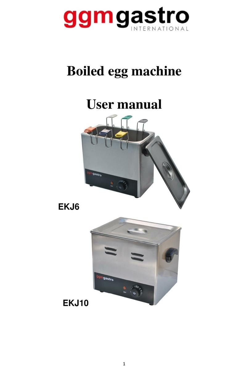 GGM gastro EKJ6 user manual