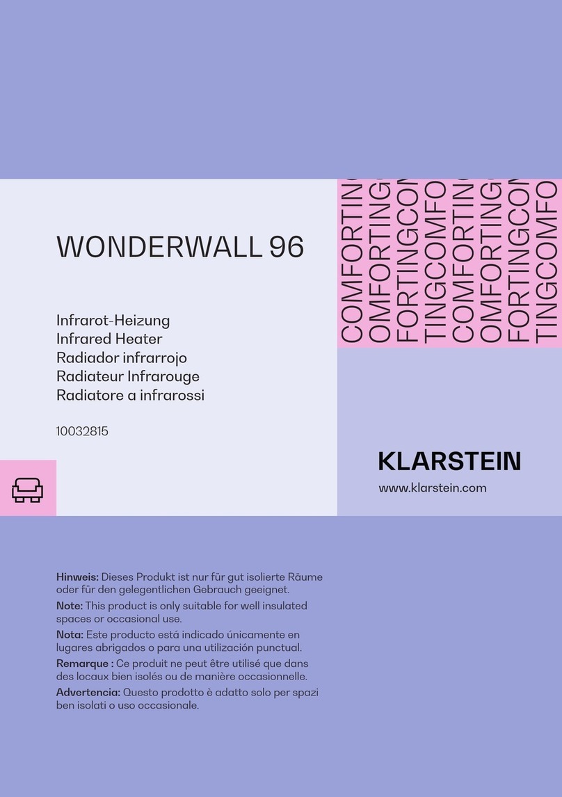 Klarstein 10032815 User manual