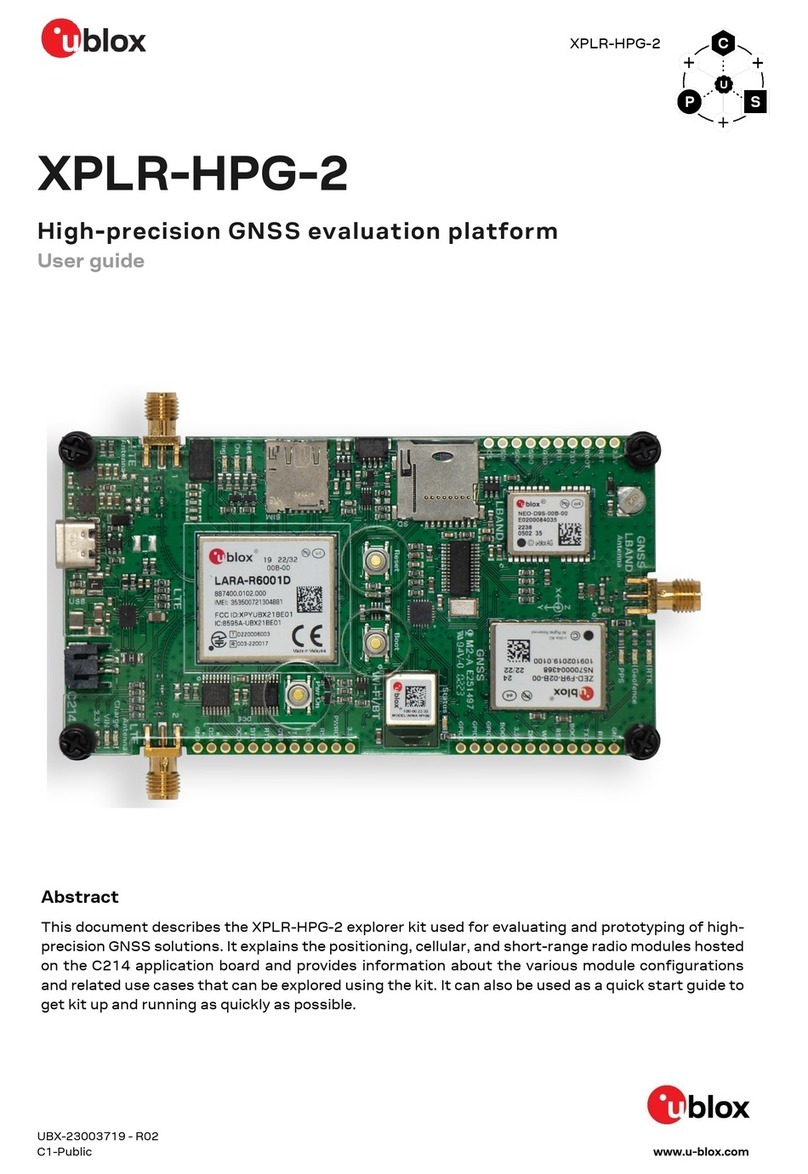 Ublox XPLR-HPG-2 User manual