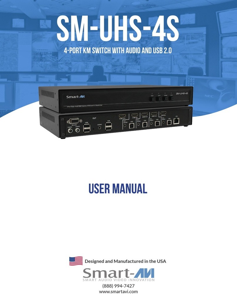SMART-AVI SM-UHS-4S User manual