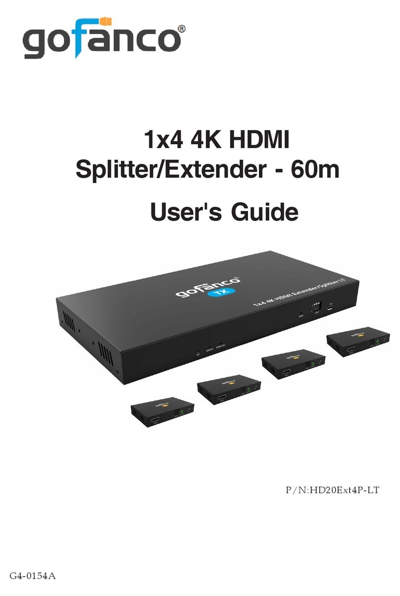 gofanco HD20Ext4P-LT User manual gofanco HD20Ext4P-LT User manual