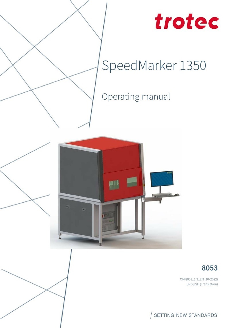Trotec SpeedMarker 1350 User manual