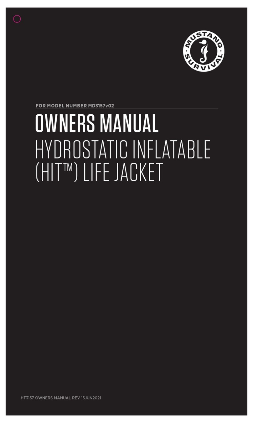 Mustang Survival MD3157v02 User manual