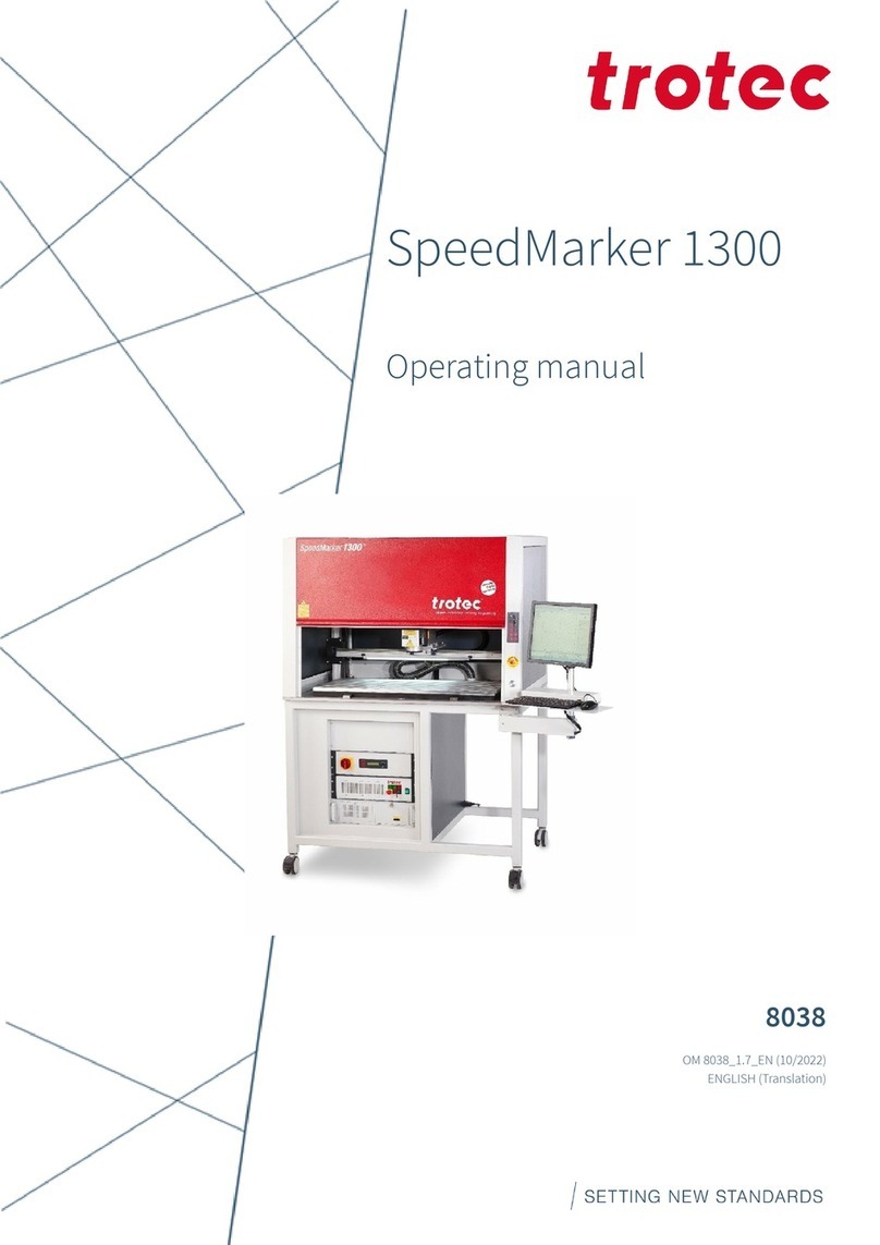 Trotec SpeedMarker 1300 User manual