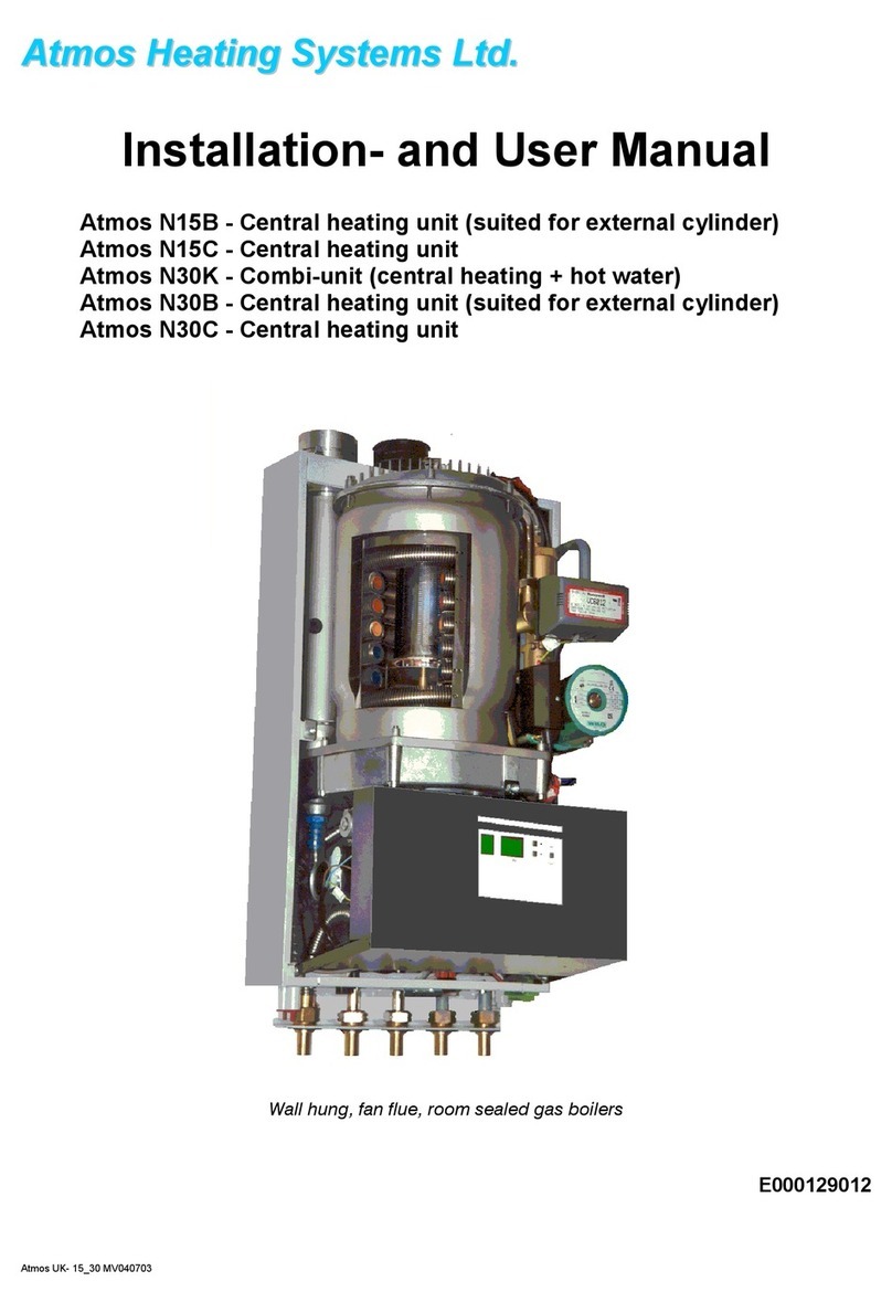 Atmos N15B User manual