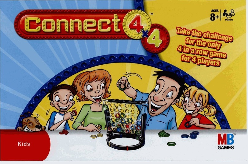 Hasbro MB GAMES Connect 4x4 User manual