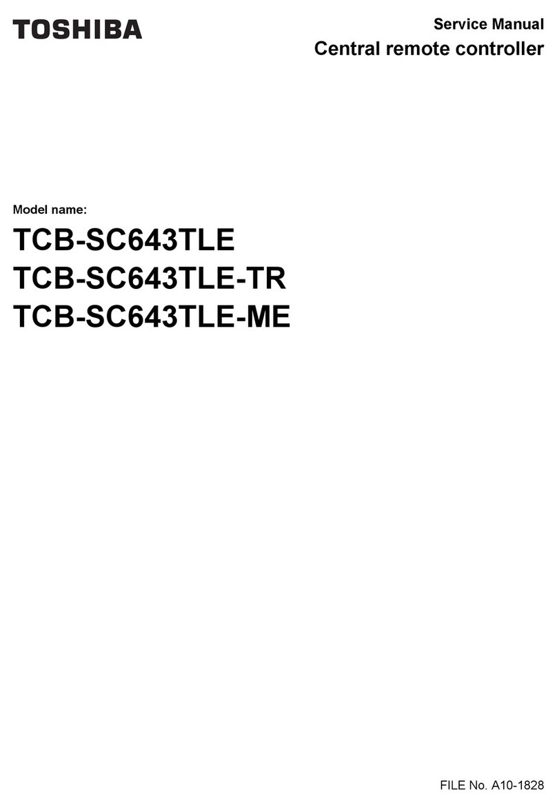 Toshiba TCB-SC643TLE User manual Toshiba TCB-SC643TLE User manual