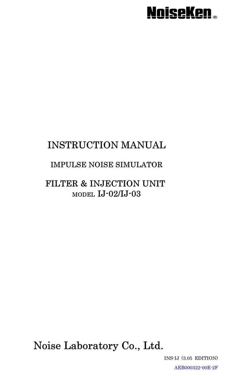 NoiseKen IJ-02 User manual