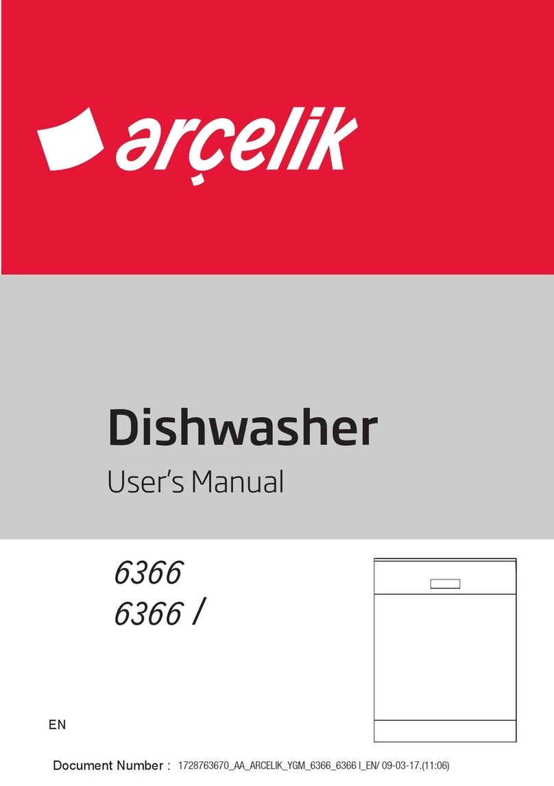 arcelik 6366 User manual