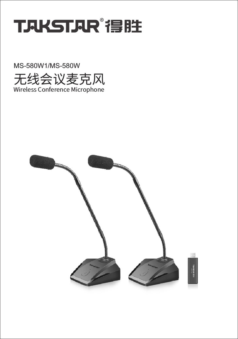 Takstar MS-580W1 manual