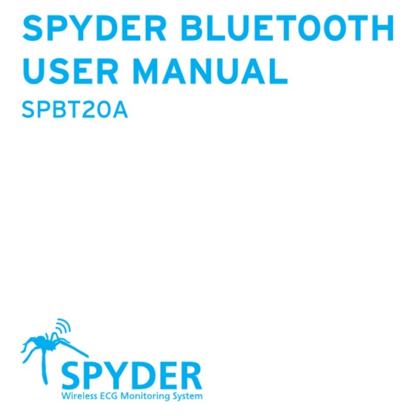WEB Biotechnology SPYDER BLUETOOTH user manual