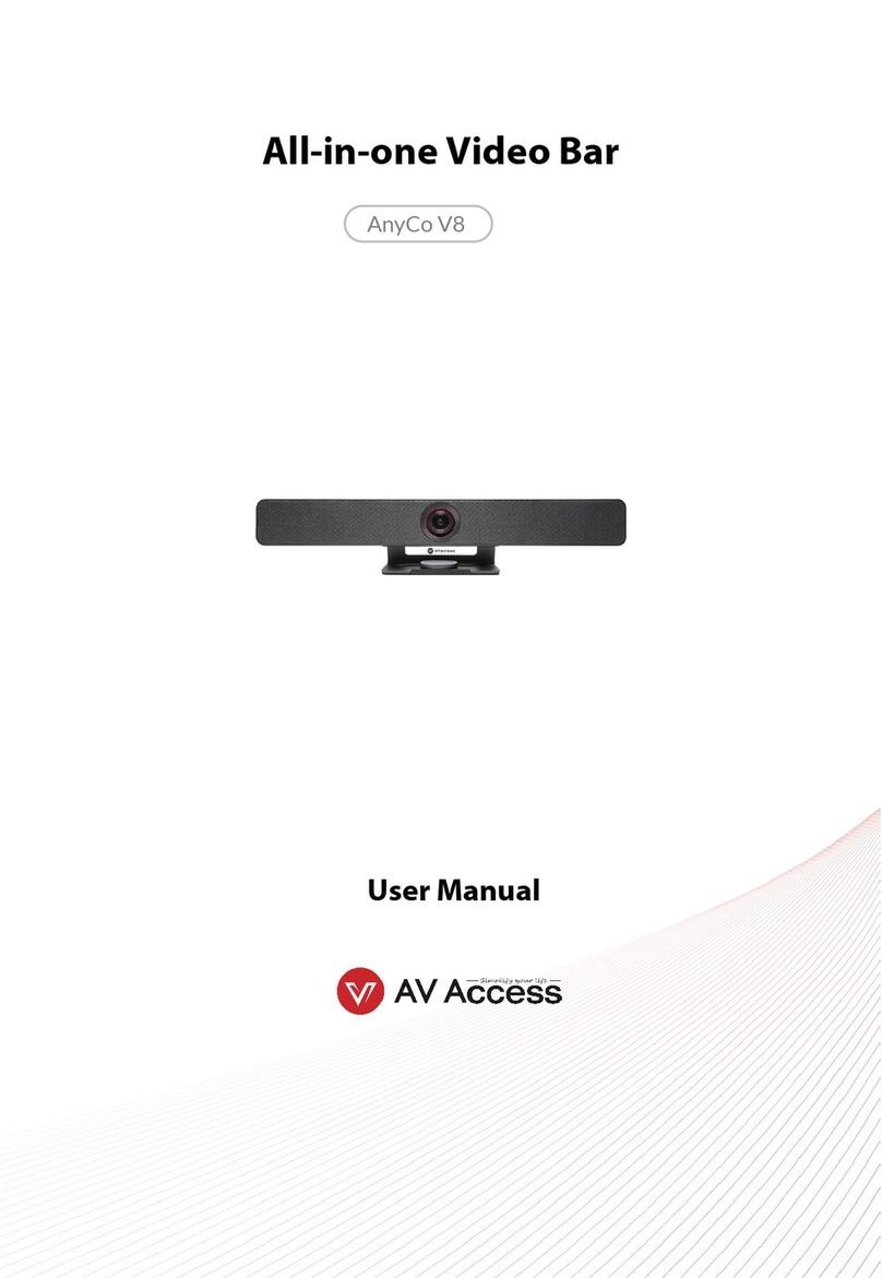 AV Access AnyCo V8 User manual