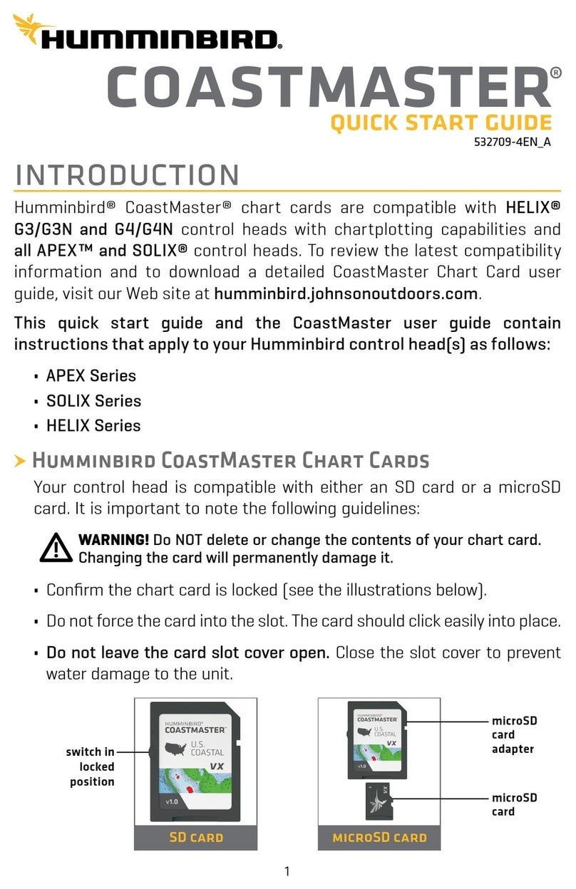 Humminbird CoastMaster APEX Series User manual