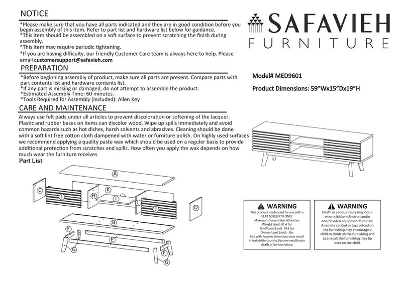 Safavieh Esma MED9601 manual