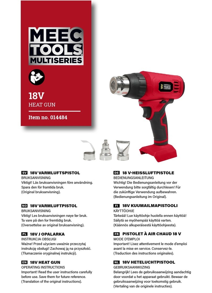 Meec 014484 operating instructions