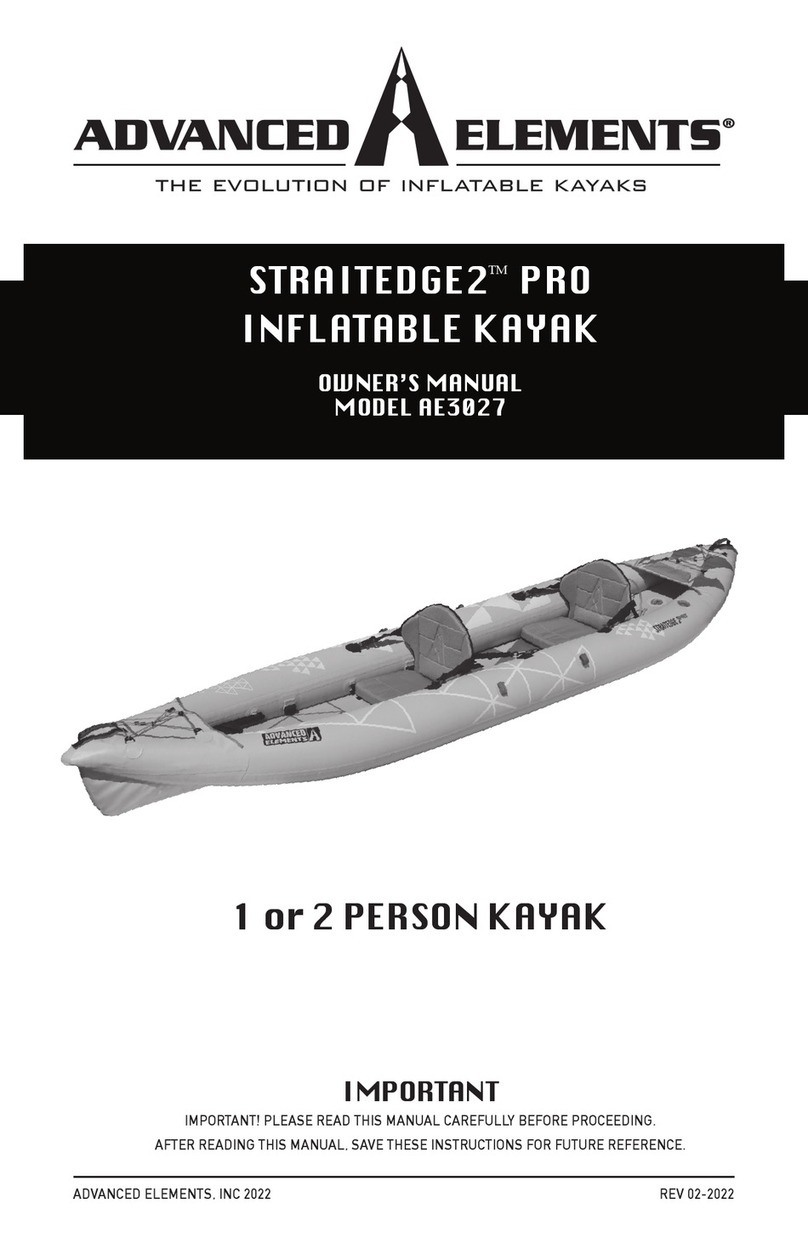 Advanced Elements STRAITEDGE2 PRO User manual