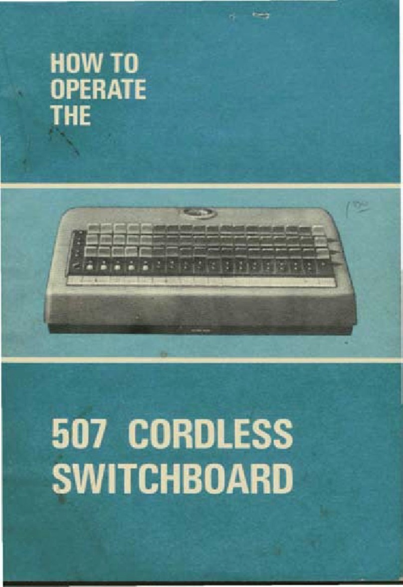 Bell System 507 User manual