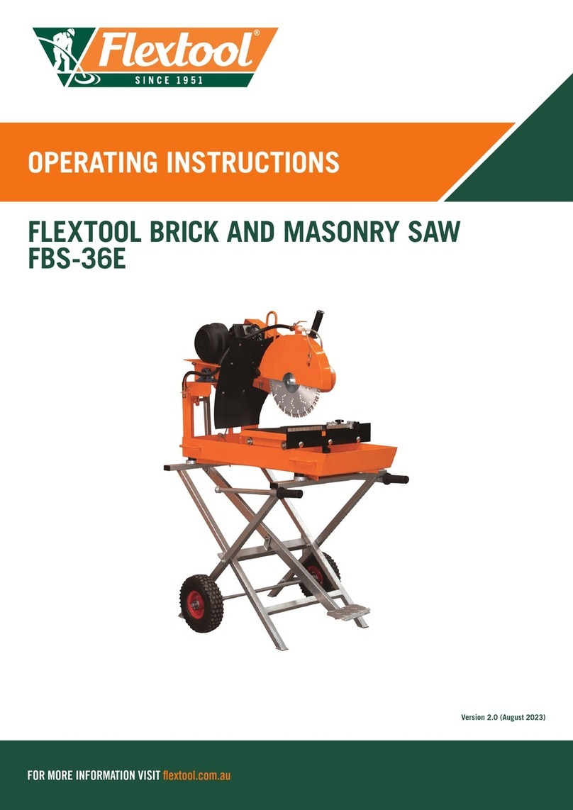 Flextool FBS-36E operating instructions