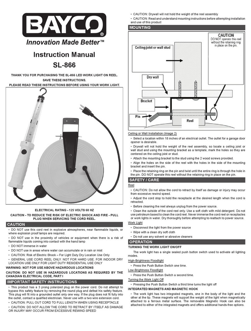 Bayco SL-866 User manual